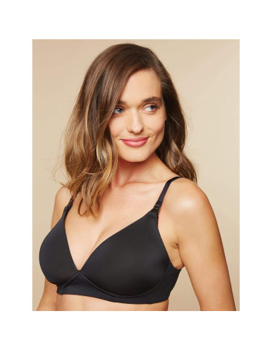 Sostén de Maternidad Motherhood Maternity 32C Negro Acolchado