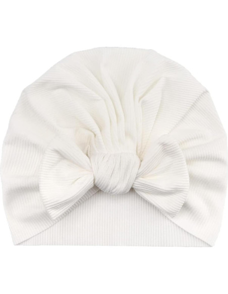 Gorros Turbante para Bebés DRESHOW - 5 Piezas con Lazo