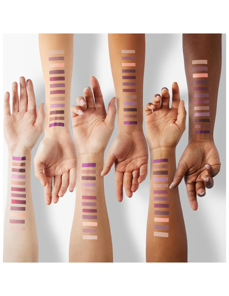 Paleta de Sombras de Ojos Nude Aromas 18 Colores Larga Duración