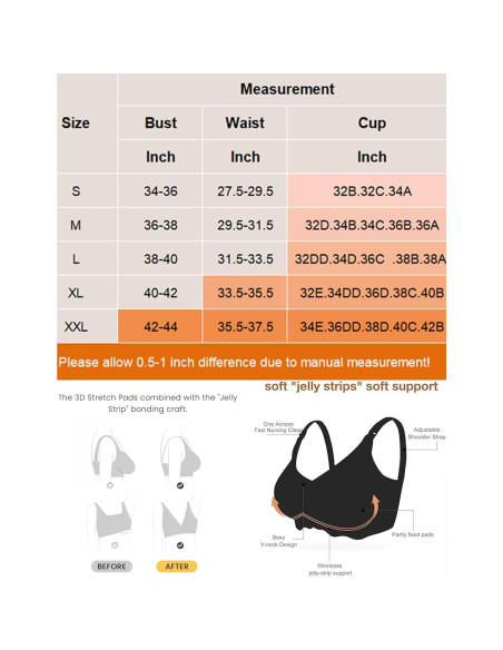 Sostén de Lactancia Avidlove Sin Costuras Ultra Confort