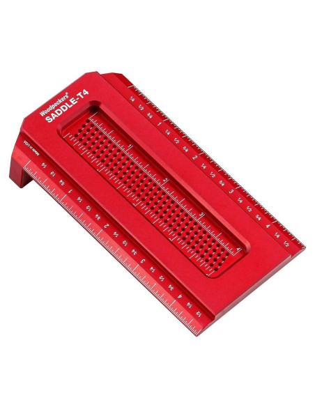 Escuadra Saddle Woodpeckers 4" (101.6 mm) Carpintería Precisa