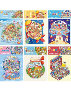 8 Juegos de Pegatinas 3D DIY Affoto para Manualidades 2