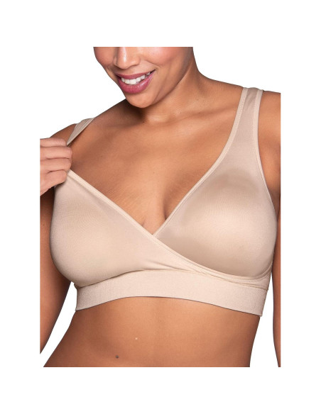 Sujetadores de Maternidad Vanity Fair - Lactancia Sin Aros - Paquete 2
