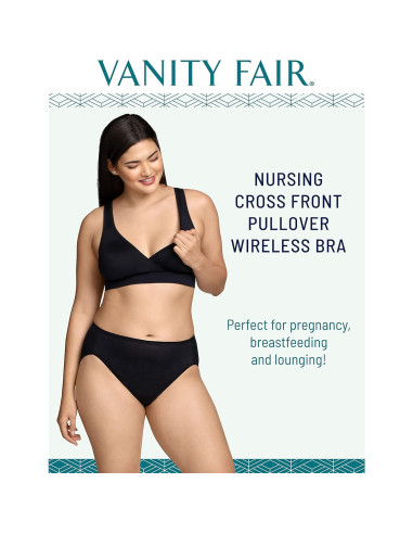 Sujetadores de Maternidad Vanity Fair - Lactancia Sin Aros - Paquete 2