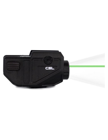 Visor Láser Verde C5L Viridian con Luz Táctica Recargable