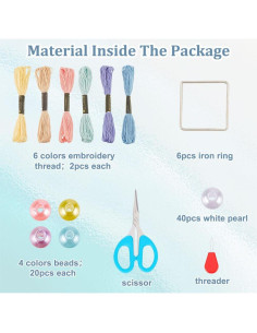 Kit de Atrapasueños DIY INFUNLY - 150 Piezas para Decoración 2