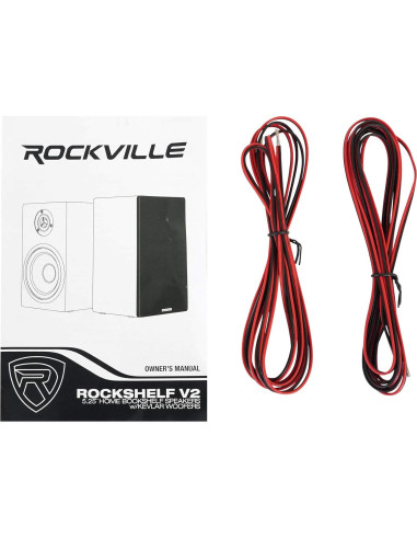 Altavoces de Estantería Rockville RockShelf 58B V2 5.25" 8 Ohm