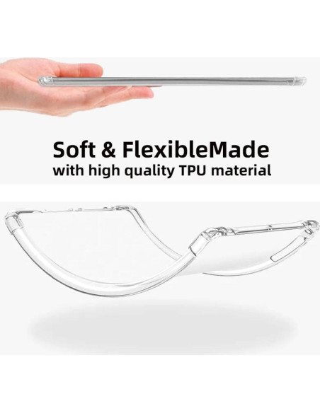 Funda Clara TPU Suave para Onyx Boox Tab 8/8C/Mini C 7.8"