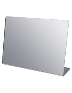 Espejo Acrílico 18 x 13 cm Respaldo Inclinable Marketing Holders