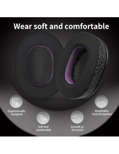 Almohadillas de Gel Mágico Jomwag para Razer Kraken V2 SE