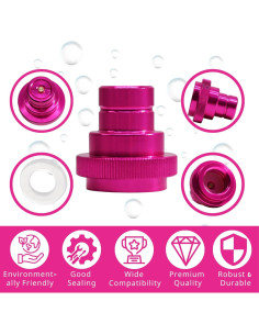 Adaptador Rápido CO2 GreatWhip para Fabricadores de Soda 2