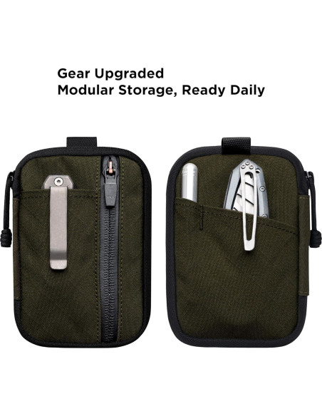 ALPAKA HUB Pouch Pro Verde Militar - Organizador EDC Compacto
