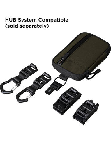 ALPAKA HUB Pouch Pro Verde Militar - Organizador EDC Compacto