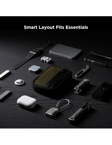 ALPAKA HUB Pouch Pro Verde Militar - Organizador EDC Compacto