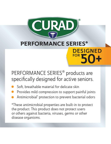Guantes Curad CURSR19400MDH para Alivio de Artritis - 1 Par Mediano
