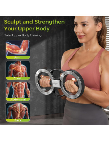 Máquina Rotadora BODY RHYTHM BRROMA01 para Entrenamiento de Fuerza