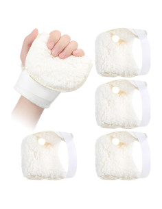 Protectores de Palma para Mano Izquierda Nuanchu - 4 Pcs Beige