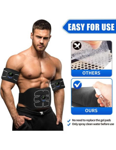 Estimulador Muscular Electrónico MarCoolTrip MZ para Abdomen 2
