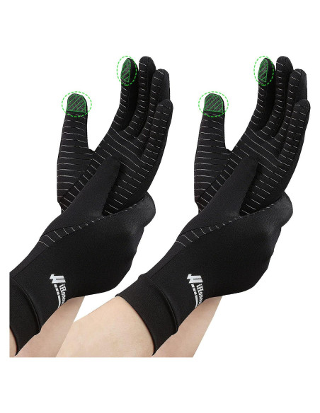 Guantes de Compresión Big Mango para Artritis - Paquete de 2