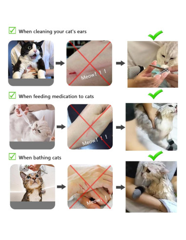 Cubiertas Antirrasguños para Gatos YYanniwani - 4 Piezas Ajustables