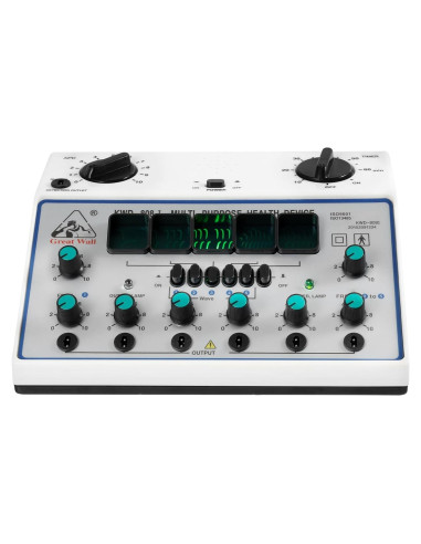 Máquina Estimuladora Eléctrica KWD-808I Acupuntura 6 Canales