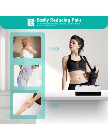 Máquina Estimuladora Eléctrica KWD-808I Acupuntura 6 Canales
