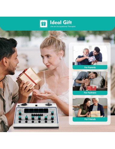 Máquina Estimuladora Eléctrica KWD-808I Acupuntura 6 Canales