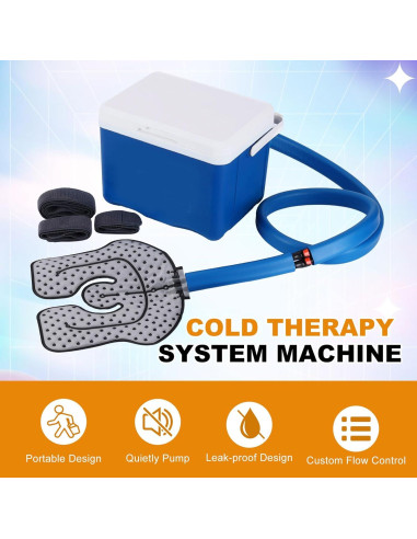 Máquina de Terapia Fría Mathgetin 8L para Rodilla y Hombro