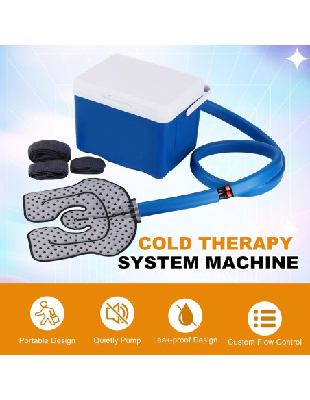 Máquina de Terapia Fría Mathgetin 8L para Rodilla y Hombro