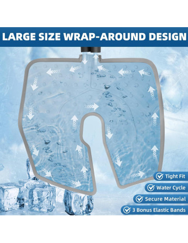 Máquina de Hielo Portátil Hervimo TM002 para Rodilla y Hombro