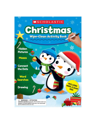 Christmas Wipe-Clean Activity Book