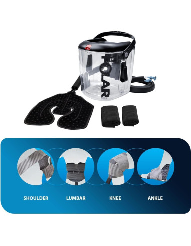 Máquina de Terapia Fría Polar Vortex - Alivio para Rodilla, Hombro y Más