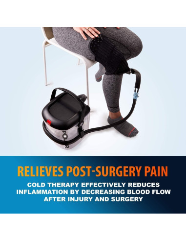 Máquina de Terapia Fría Polar Vortex - Alivio para Rodilla, Hombro y Más