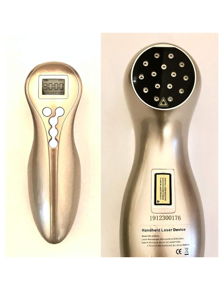 Dispositivo de Terapia de Láser Frío YGRK 650nm 808nm Portátil