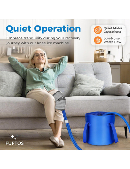 Máquina de Terapia Fría Fuptos COLDBX Portátil para Alivio