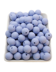 Perlas de Silicona Blue Rabbit Co 9mm 100pc Serenity Kit Joyería