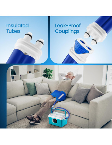 Sistema de Terapia Fría PhysioNatural - Almohadilla Universal 8.5L