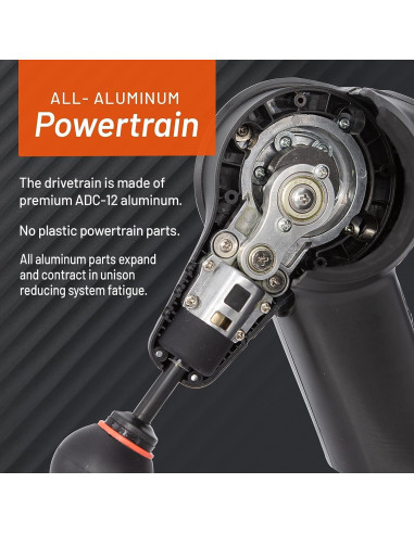 Pistola de Masaje Wellbody Advance con Calor y Vibración