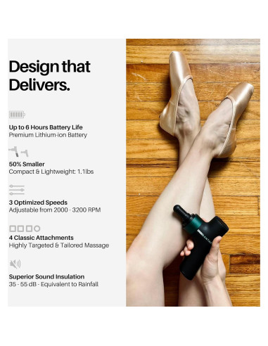 Masajeador Ekrin Athletics Bantam Mini - Compacto y Potente