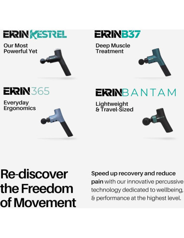 Masajeador Ekrin Athletics Bantam Mini - Compacto y Potente