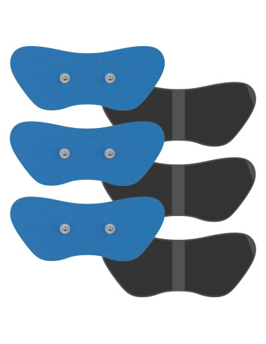 Repuestos Almohadillas Gel Electrodos TENS Soterix PainX - 6 Pzas Pequeñas