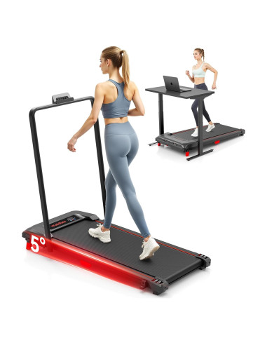 Caminadora Plegable WalkDate con Inclinación y Control Remoto