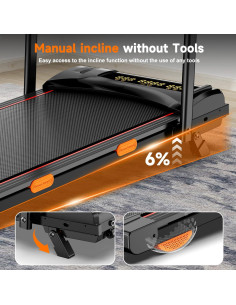 Caminadora Bajo Escritorio Fasion Trek Run WPFT-U10 136kg 2