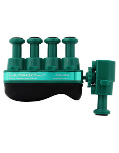 CanDo Digi-Flex Pulgar Mediano Verde - Ejercitador de Dedos