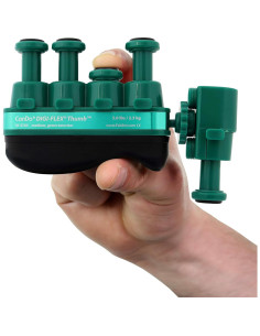 CanDo Digi-Flex Pulgar Mediano Verde - Ejercitador de Dedos 2