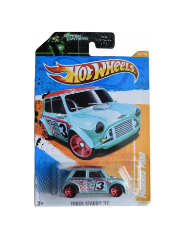Hot Wheels Morris Mini 1:64 Mattel Azul 2011