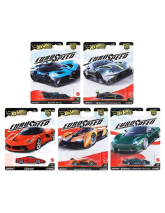 Coche a escala 1:64 Hot Wheels Euro Speed L Case