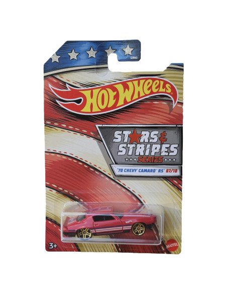 Hot Wheels 70 Chevy Camaro RS Estrellas y Rayas 1:64