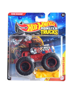 Hot Wheels Monster Trucks Hueso Triturador 1:64 Fundido a Presión