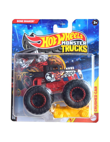 Hot Wheels Monster Trucks Hueso Triturador 1:64 Fundido a Presión